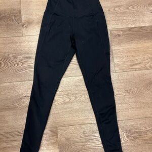 Black High-Waisted Leggings